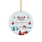 2024 Personalized Granddaughter Christmas Ornament