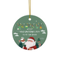 2024 Personalized Grandson Christmas Ornament