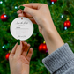 2024 Personalized First Christmas Married Ornament