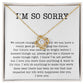 Apology Necklace For Her,  Zosie Mae Javier