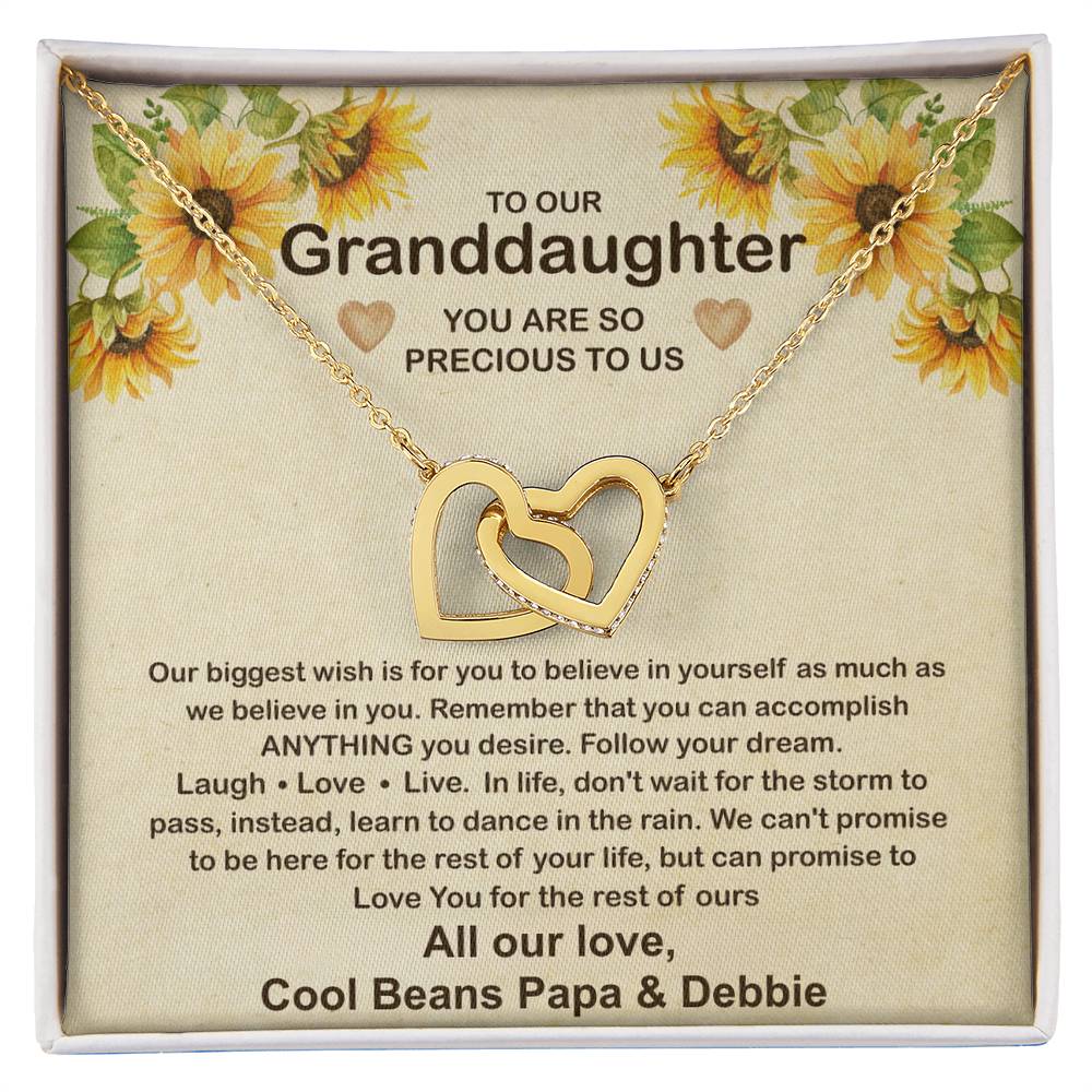 To My Granddaughter Necklace, Debbie Mols