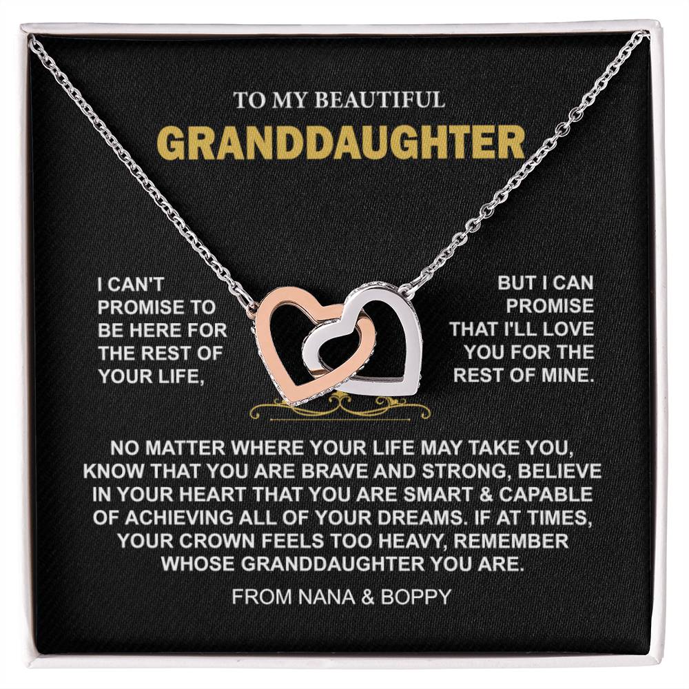 To My Granddaughter Necklace, Granddaughter Gifts From Grandparents Anthony cedrone