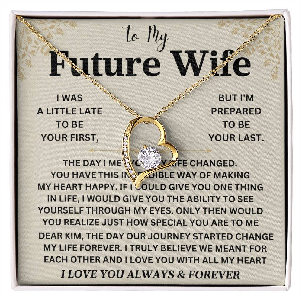 To My Future Wife' Necklace LaRoy Loveland jr