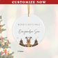 2024 Personalized Grandson Christmas Ornament