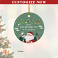 2024 Personalized Grandson Christmas Ornament