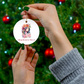 2024 Personalized Sisterhood Christmas Circle Ceramic Ornament