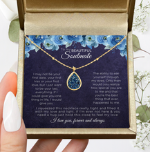 Load image into Gallery viewer, To My Soulmate Necklace Gift for Her on Anniversary, Birthday, Christmas, New Year &amp; more
