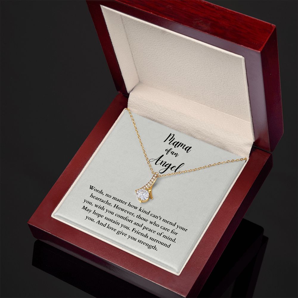 Always in Our Thoughts: A Memorial Necklace for Mothers Who Have Experienced Miscarriage - A Meaningful and Comforting Gift SNJW23-230207