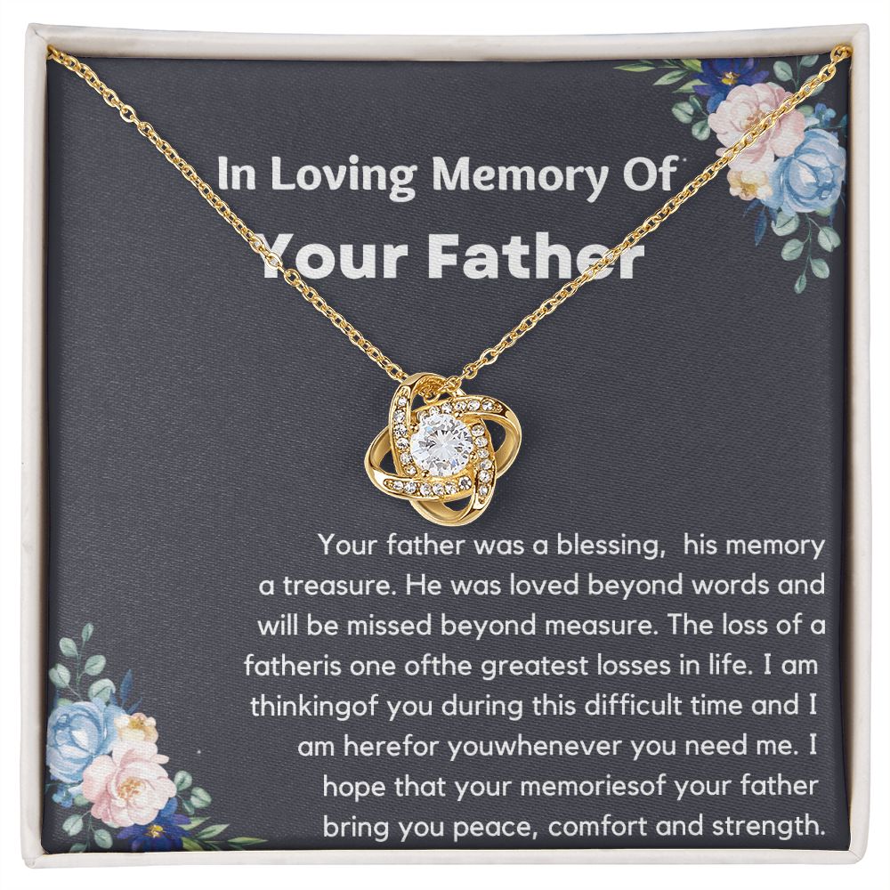 Memorial Necklace | Sterling Silver Loss of Husband Necklace – The Silver  Wing
