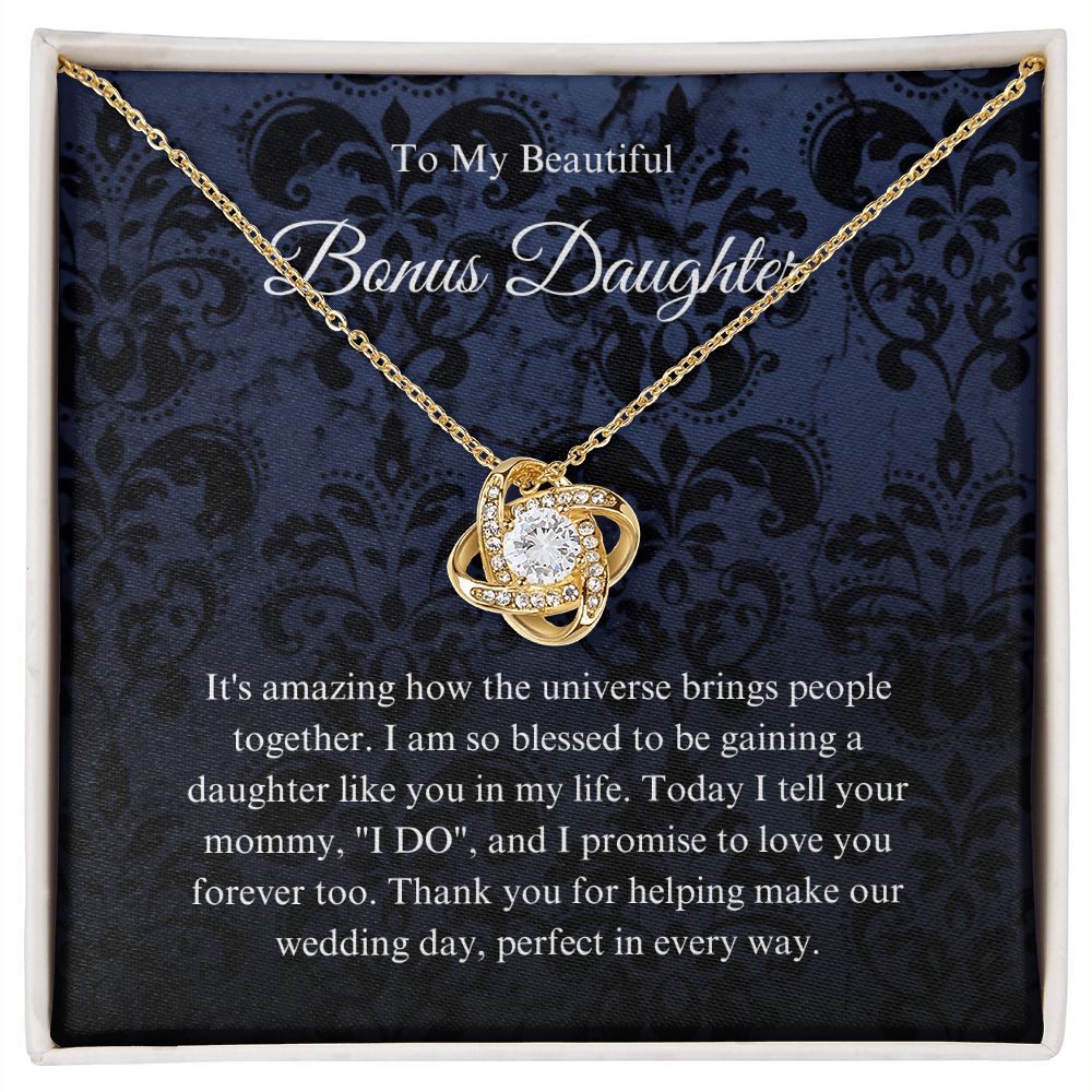 To My Bonus Daughter Necklace, Bonus Daughter Gift From Stepmom, Birthday  Gifts | eBay