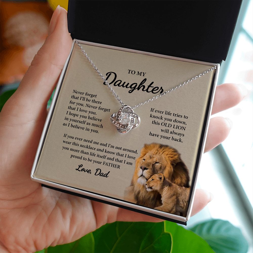 To My Daughter Gifts From Dad Moon Pendant Christmas Gift Father Girl  Fashion Women Interlock Necklace 2022 New Dropshipping - AliExpress