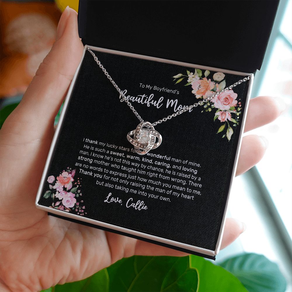 To My Boyfriend's Mom Necklace Mother's Day Birthday Gift for Boyfriends Mom  | eBay