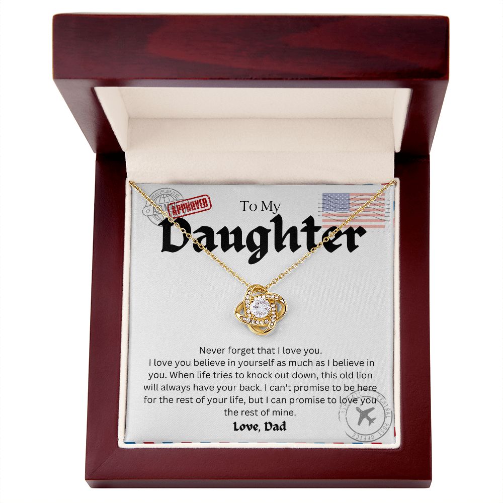 Father Daughter Necklace - My Little Princess" Necklace - A Sentimental Gift for Your Daughter
