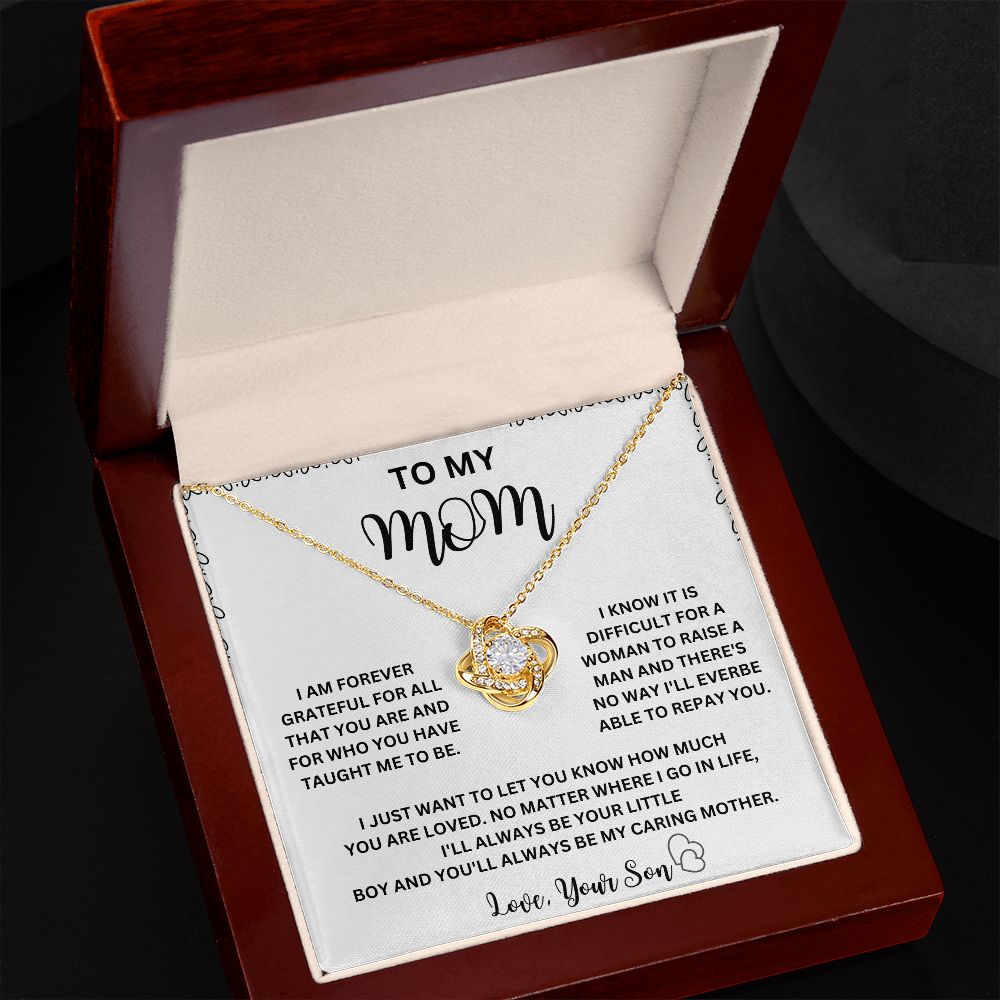Heartfelt Gifts for Mom from Son – Unique Necklaces with Personalized Message Cards