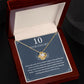 10th Wedding Anniversary Jewelry - Romantic gifts to celebrate your love, Gift For Wife from Husband SNJW23-010309