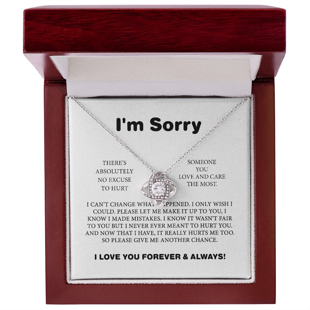 Dear Ava Infinity I'm Sorry Necklace | Prefect Gift India | Ubuy