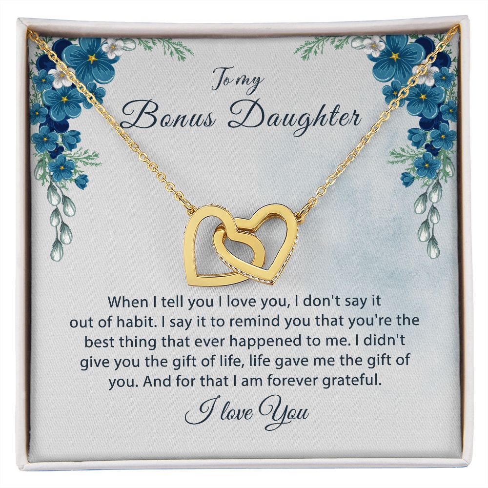 Bonus Daughter Gift, To my Bonus Daughter,Step daughter Gifts from Stepmom JWSN110737 B0BLPYXXDZ
