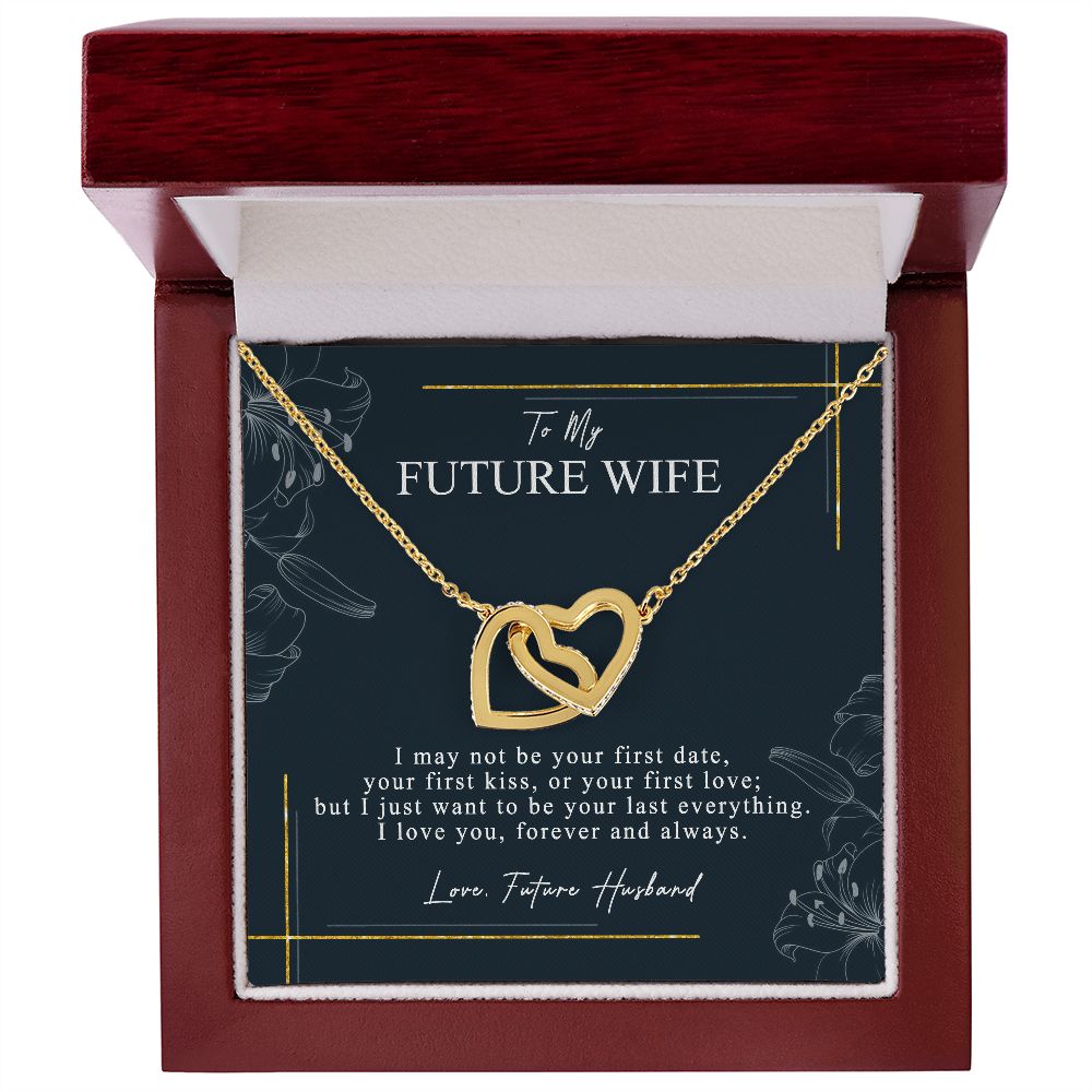 To My Future Wife Necklace, Engagement Gift For Future Wife, Sentimental Gift For Bride From Groom, Fiance Birthday Gift Ideas For Fiancee