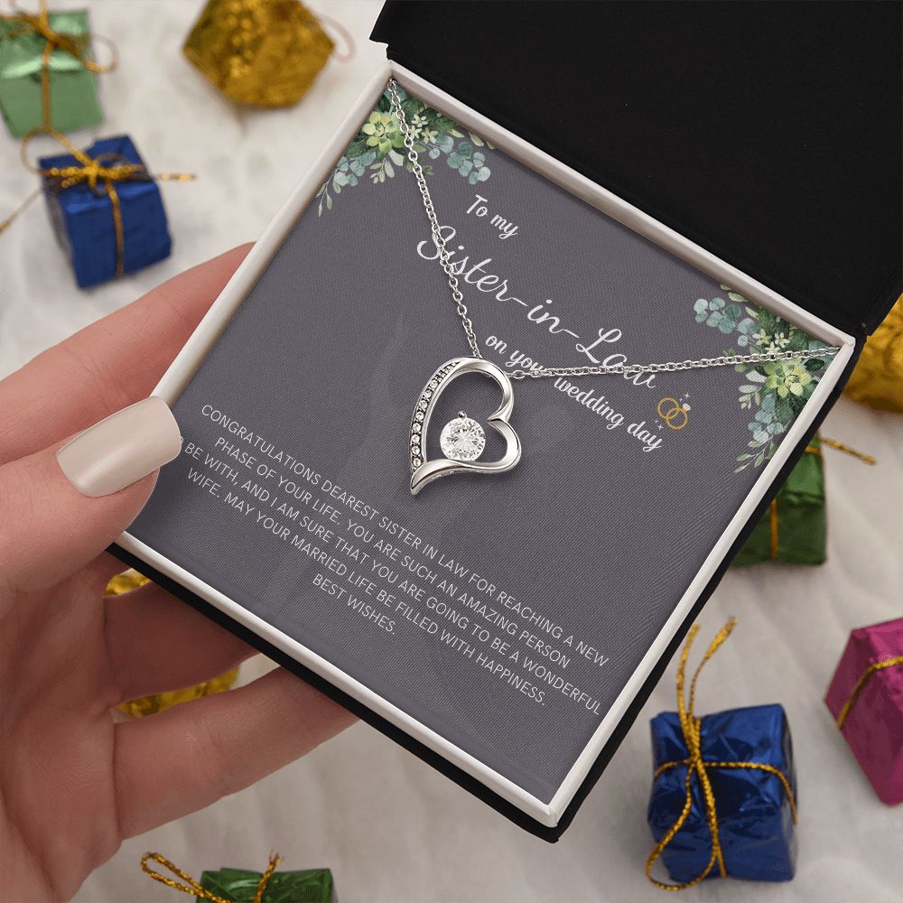 Wedding Gift for Sister in Law, Wedding Day gift for Sister in Law, Br –  Anavia Jewelry & Gift